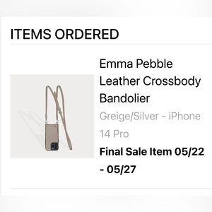 Bandolier Phone Case and Strap